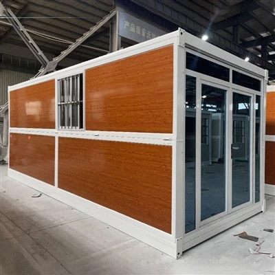 Casă de containere prefabricată pliabilă